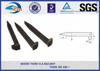 ISO Certificate Railroad Track Spikes / Rail Dog Spike For Timber Sleeper